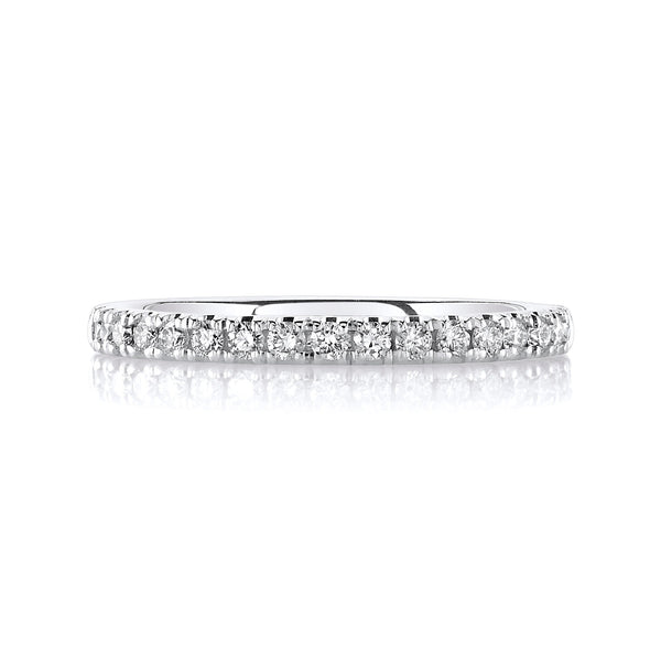 Classic Diamond Eternity Band in 14k White Gold (2mm)