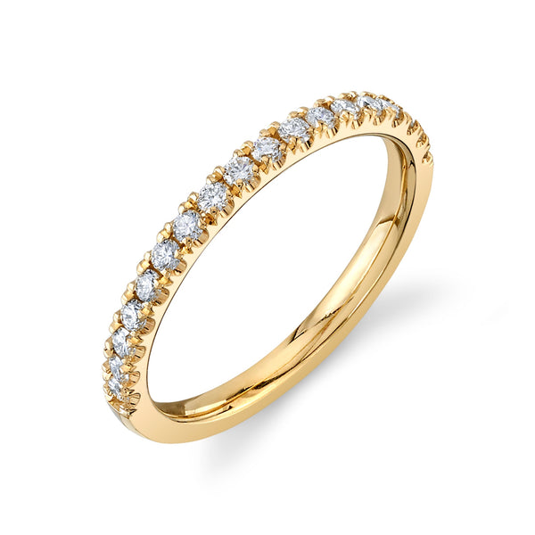 Classic Lab Diamond Eternity Band in 14k Yellow Gold (2mm)