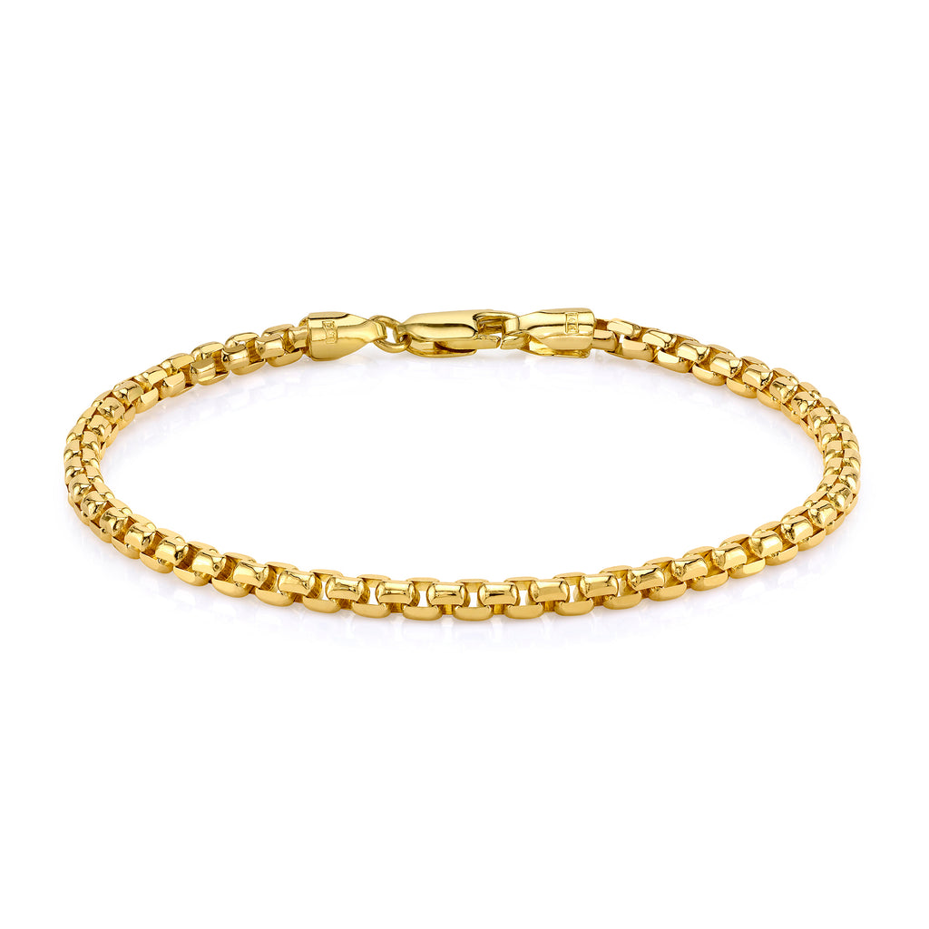 Men's Round Box Bracelet