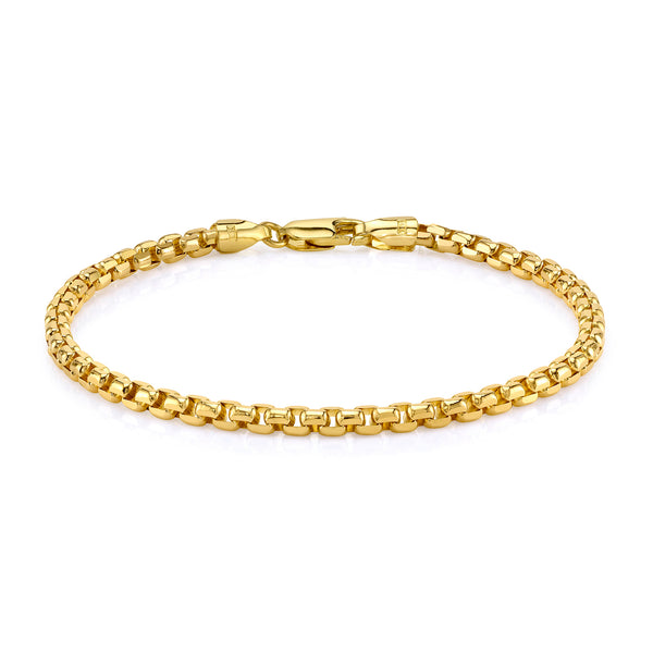 Men's Round Box Bracelet