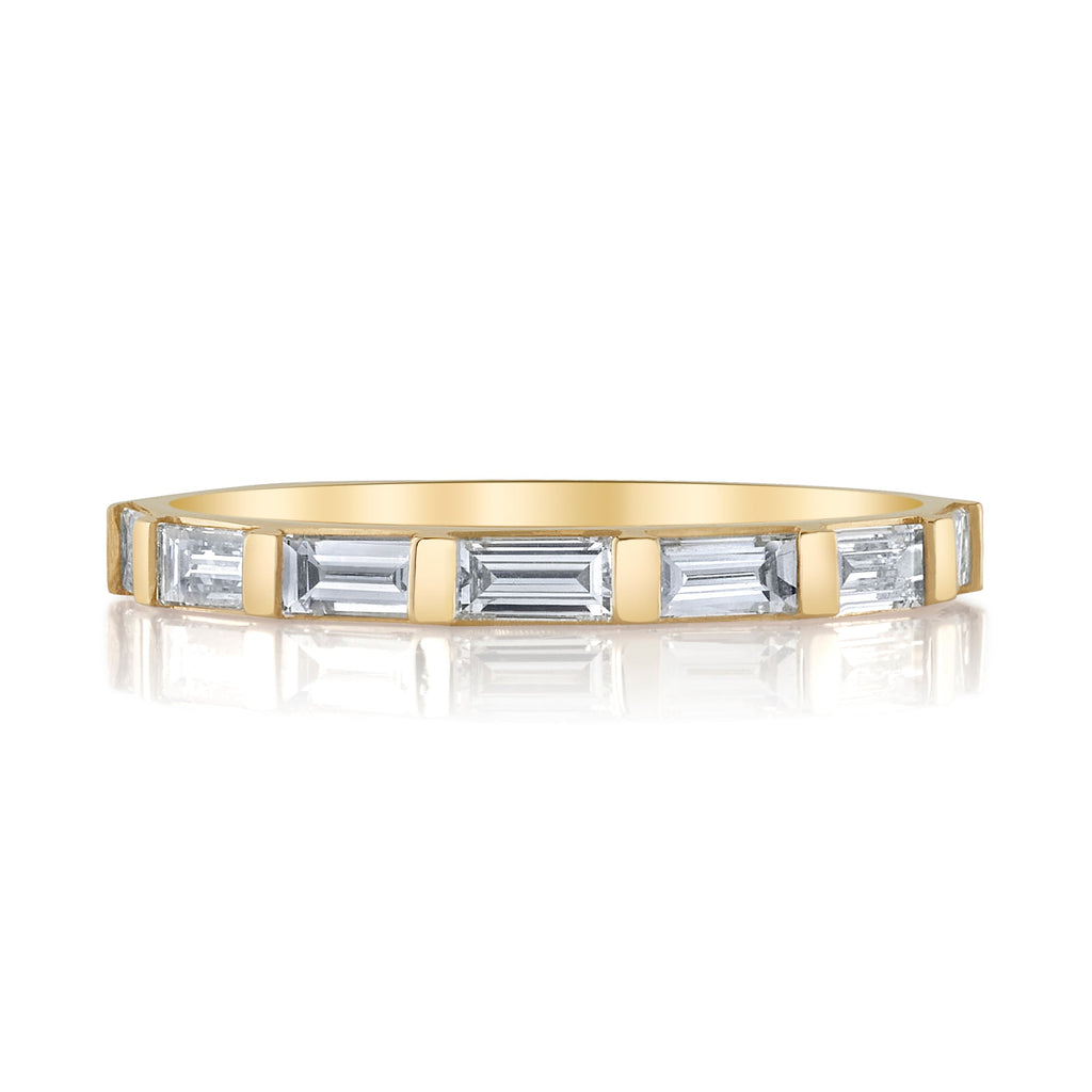 Bernadette Lab Diamond Eternity Band in 14k Yellow Gold