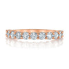 Charlotte Lab Diamond Eternity Band in 14k Rose Gold