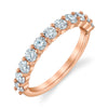 Charlotte Lab Diamond Eternity Band in 14k Rose Gold