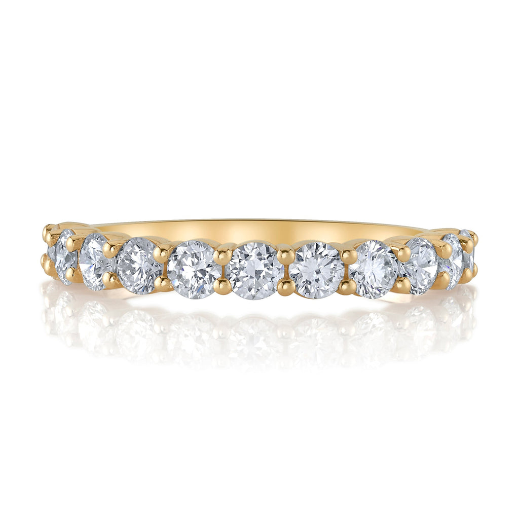 Charlotte Lab Diamond Eternity Band in 14k Yellow Gold