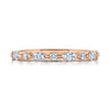 Marlowe Lab Diamond Eternity Band in 14k Rose Gold