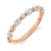 Marlowe Lab Diamond Eternity Band in 14k Rose Gold