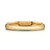 Classic Dome Polished Band in 14k Yellow Gold (2.5mm)