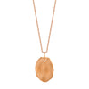 Baroque Oval Pendant