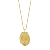 Baroque Oval Pendant
