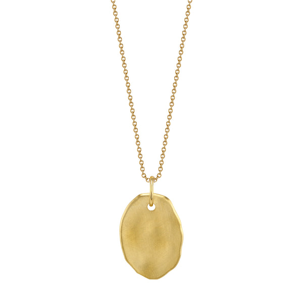 Baroque Oval Pendant