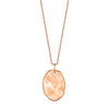 Baroque Oval Pendant