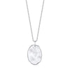 Baroque Oval Pendant