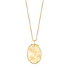 Baroque Oval Pendant