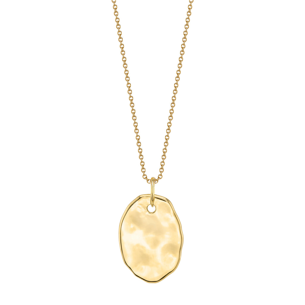 Baroque Oval Pendant