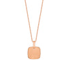 Engravable Cushion Pendant