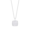 Engravable Cushion Pendant
