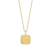 Engravable Cushion Pendant