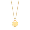 Engravable Heart Pendant