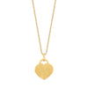 Engravable Heart Pendant
