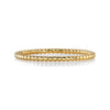 Bead Ring in Yellow Gold (1.5mm)