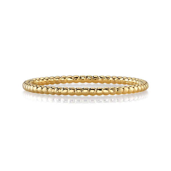 Bead Ring in Yellow Gold (1.5mm)