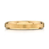 Beveled Band in 14k Yellow Gold (3mm)