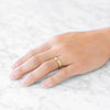 Beveled Band in 18k Yellow Gold (4mm)