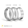 Classic Dome Polished Band in Platinum (8mm)