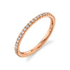 Classic Diamond Eternity Band in 14k Rose Gold (1.5mm)