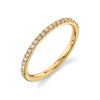 Classic Lab Diamond Eternity Band in 14k Yellow Gold (1.5mm)