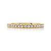 Classic Lab Diamond Eternity Band in 14k Yellow Gold (2mm)