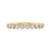 Floating Lab Diamond Eternity Band in 14k Yellow Gold