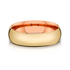 Classic Dome Polished Band in 2-Tone 14k Yellow & Rose Gold (6mm)