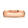 Classic Dome Polished Band in 14k Rose Gold (5mm)