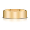 Flat Polished Band in 14k Yellow Gold (8mm)