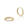 Endless Hoops in Yellow Gold