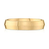 Knife Edge Polished Band in 14k Yellow Gold (5mm)
