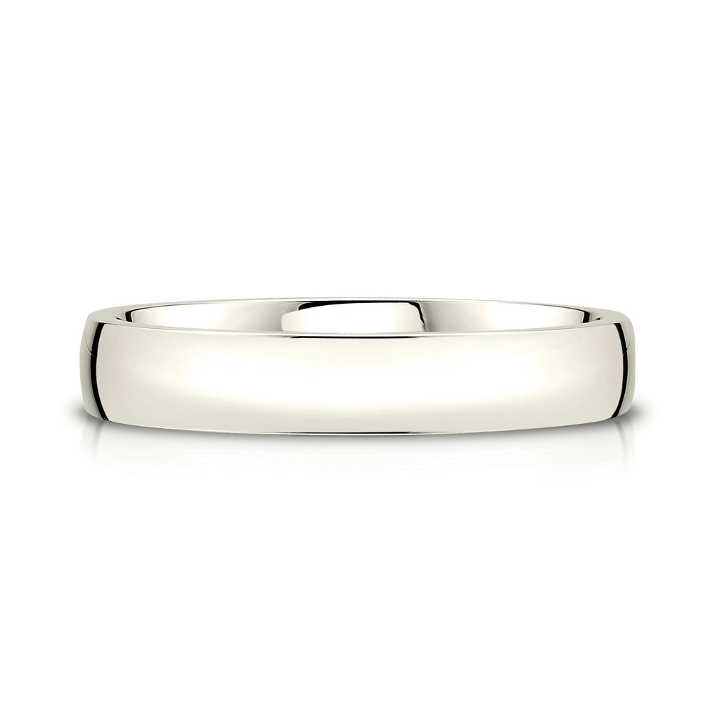 Low Dome Polished Band in 14k Champagne Gold (4mm)