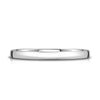 Low Dome Polished Band in Platinum (2mm)