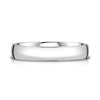 Low Dome Polished Band in Platinum (4mm)