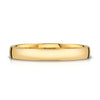 Low Dome Polished Band in 14k Yellow Gold (3mm)