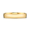 Low Dome Polished Band in 14k Yellow Gold (4mm)