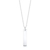 Engravable Vertical Bar Pendant (Small)